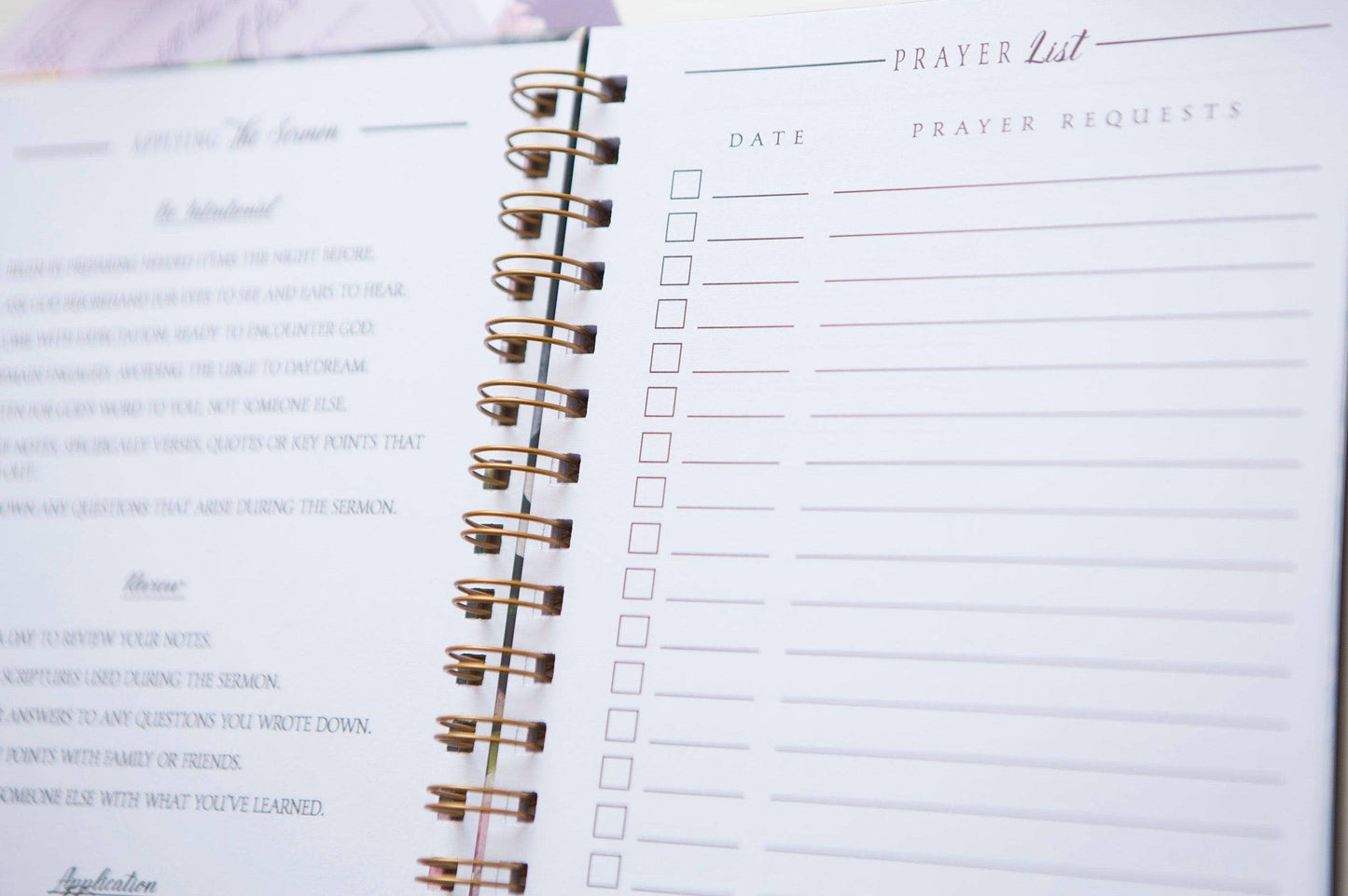 Sermon Notebook for Women | Sermon Notes Journal
