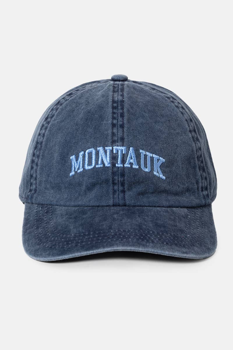 Montauk Embroidery Hat.