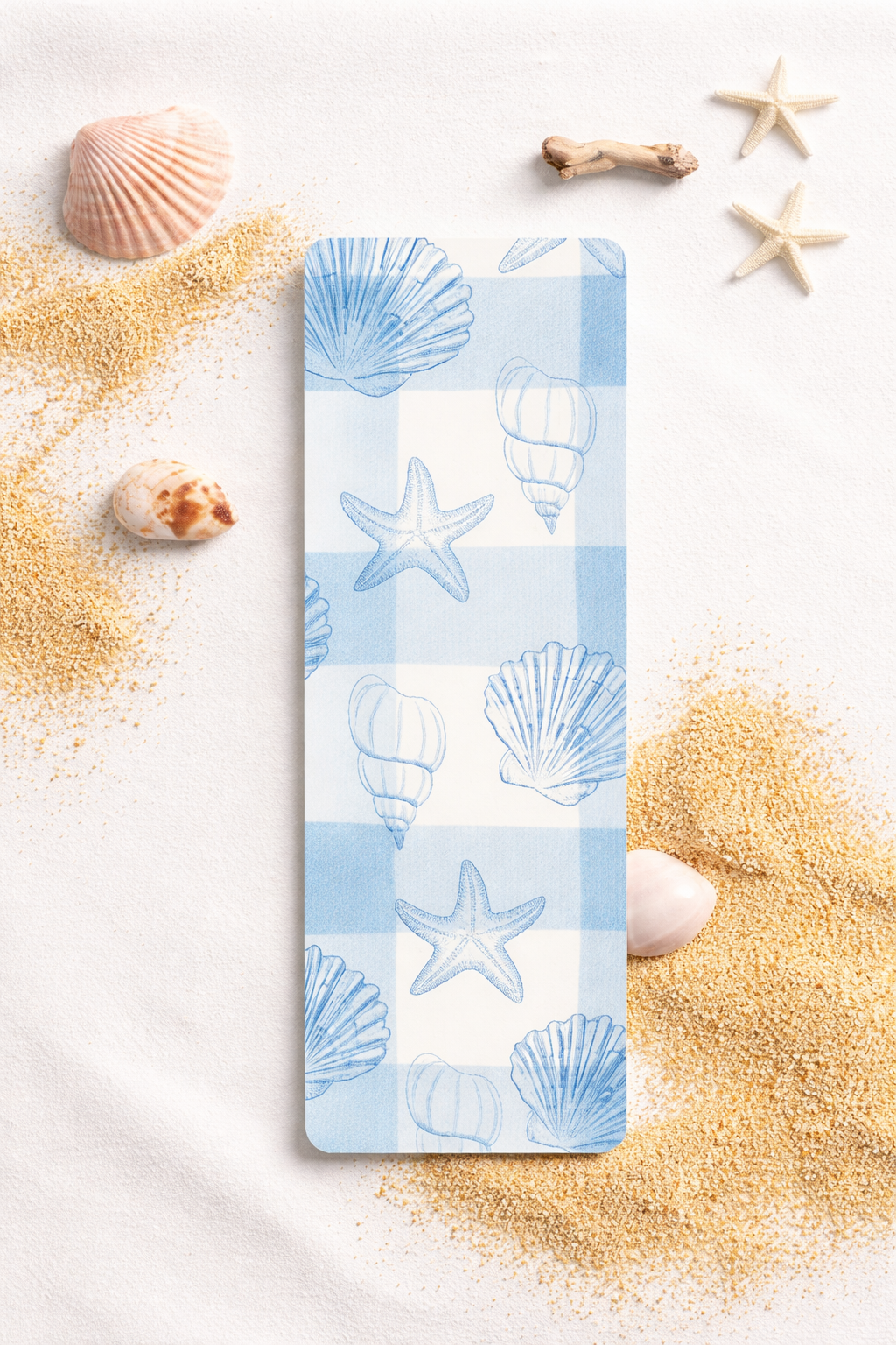 Blue Seashell - Bookmark