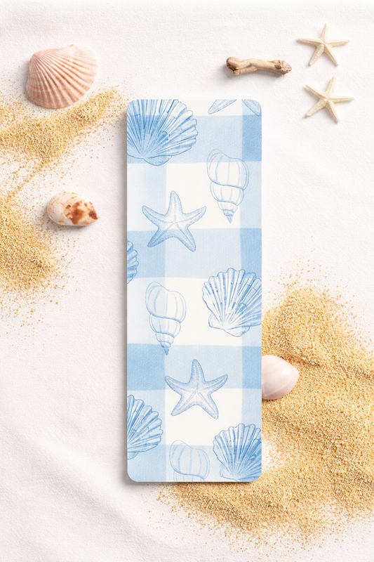 Blue Seashell - Bookmark