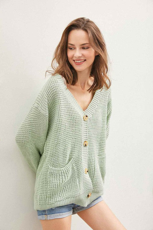 Costal Cardigan - Blue