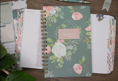Sermon Notebook for Women | Sermon Notes Journal