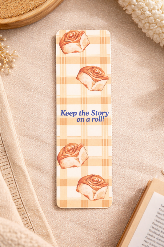 Cinnamon Roll- Bookmark