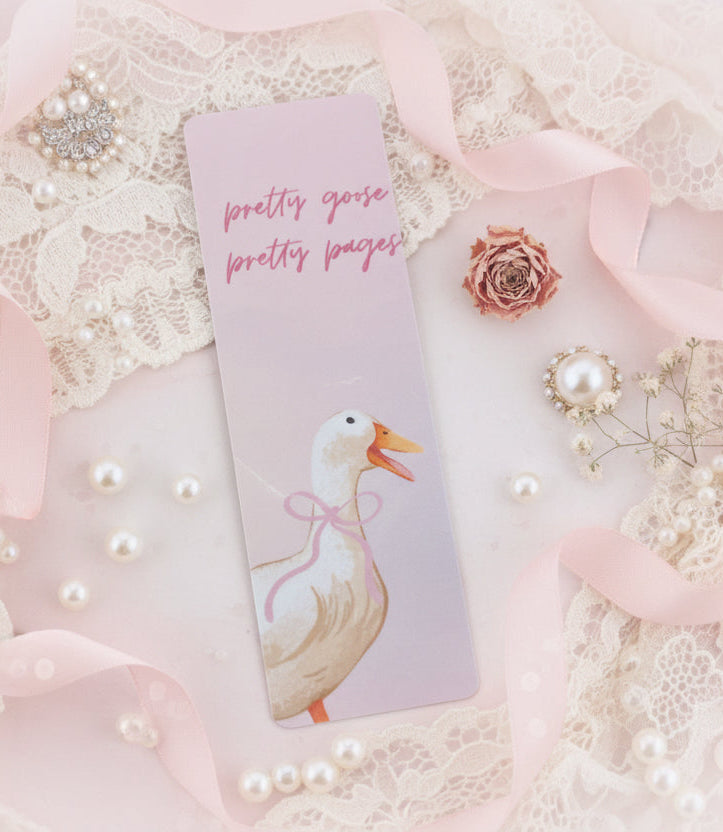Pink Goose - Bookmark