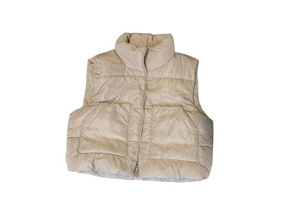 Puffer Vest - Beige