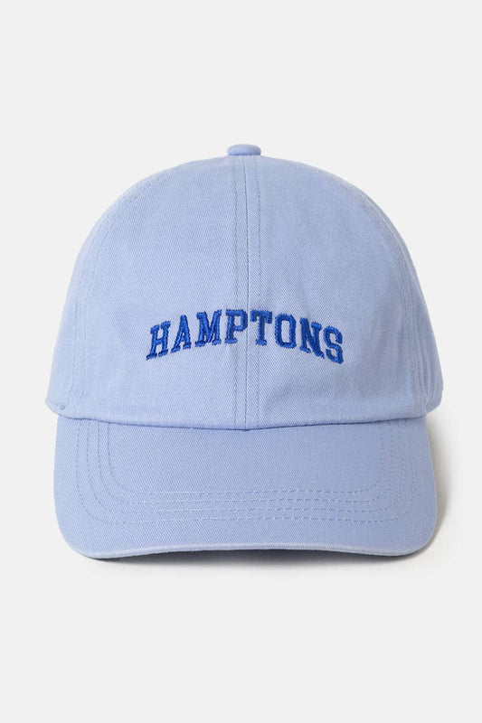 Hamptons Embroidery Hat.